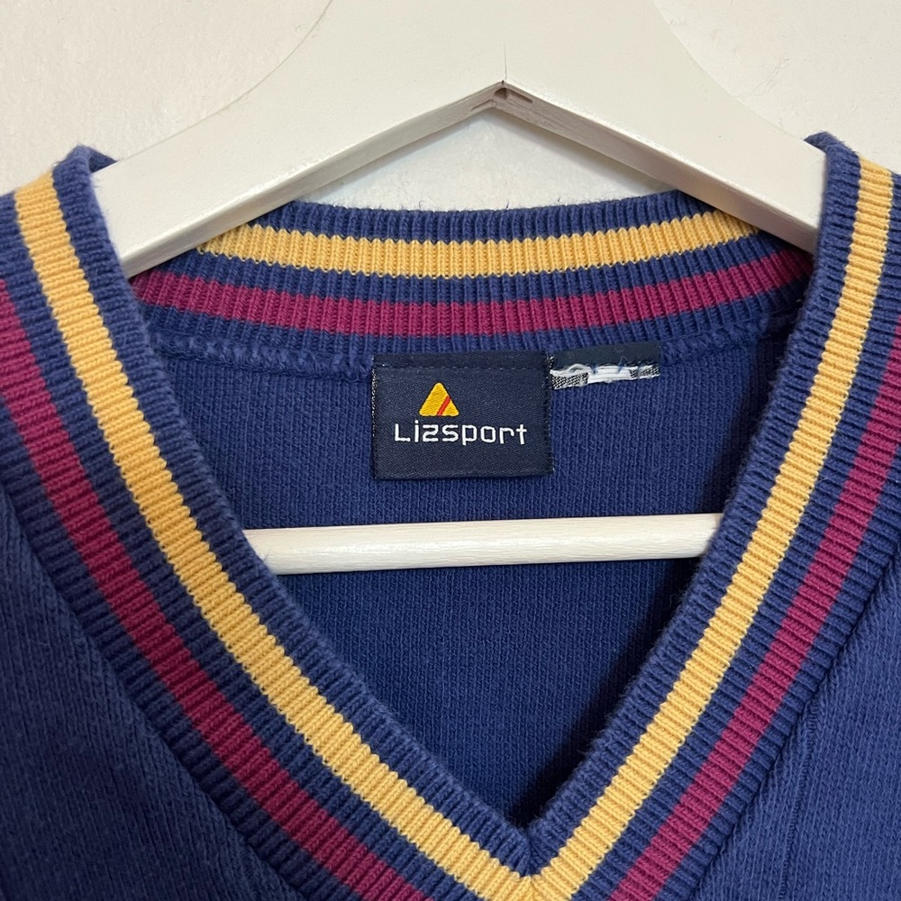 Vintage Liz Claiborne tennis sweater - Picture 4 of 4